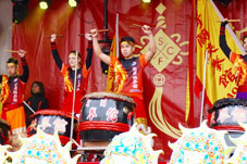 Kung Fu drum voor Chinees Nieuwjaar Rotterdam 2017